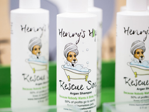 Henry's Hope Foundation - Rescue Soap - Vegan and all natural argan shampoo